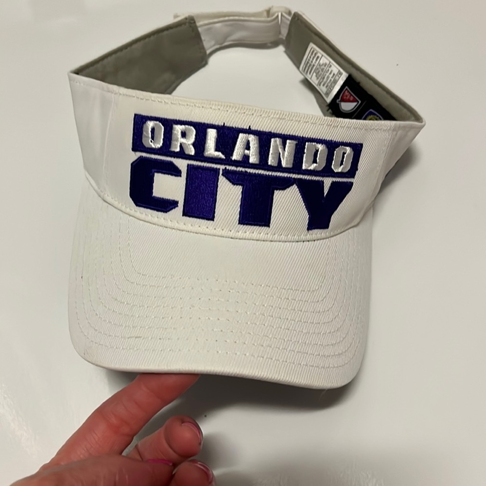 Orlando City soccer Adidas visor never worn